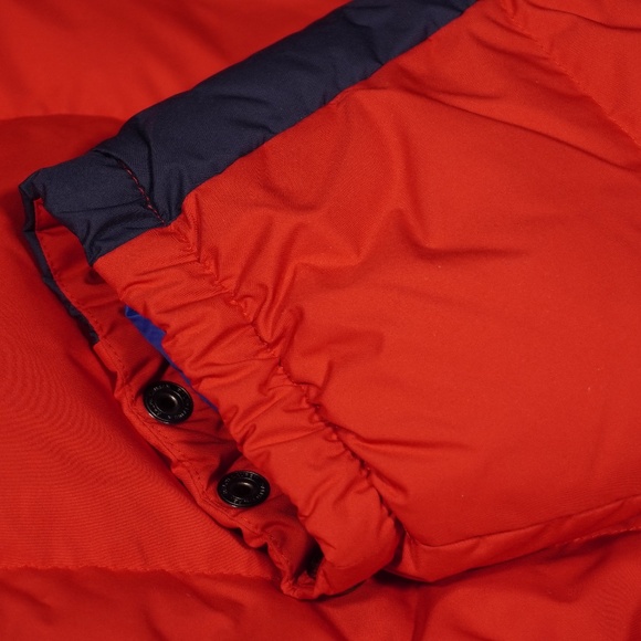 Polo Ralph Lauren Puffer Jacket Red Blue White 1XB Polyester Cotton Brand New - Picture 4 of 16